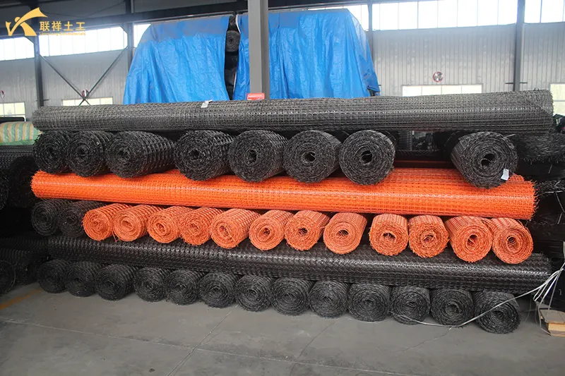 Biaxial Plastic Geogrid Workshop Inventory Display Biaxial Plastic Geogrid Workshop Inventory Display