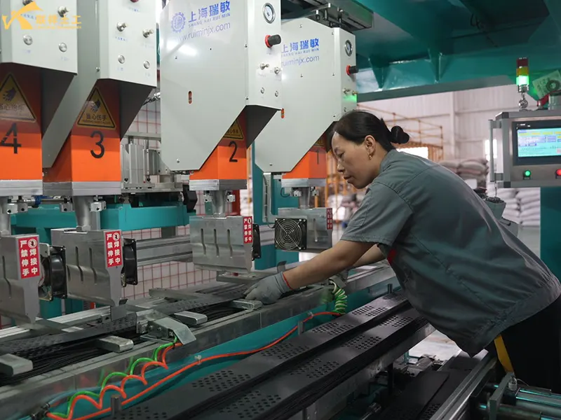 Advanced Geocell Production Technology