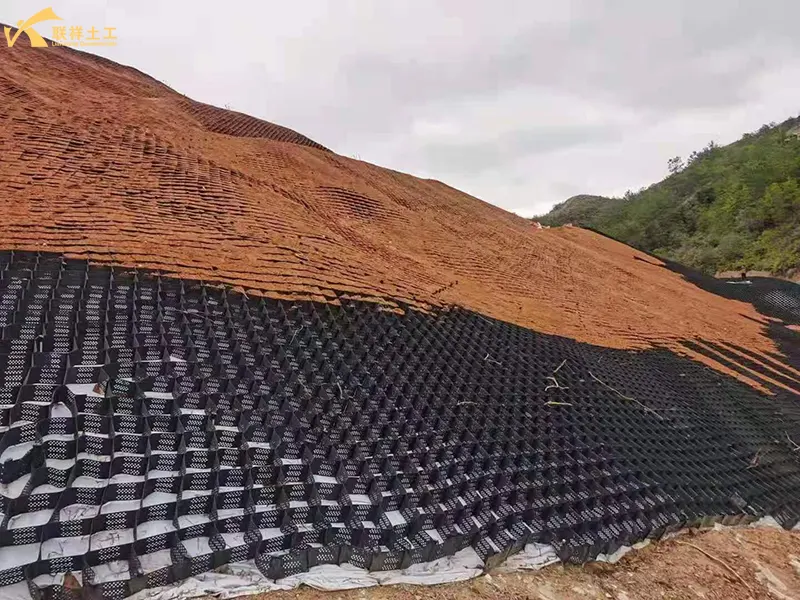 Geocell Slope Protection Project Geocell Slope Protection Project