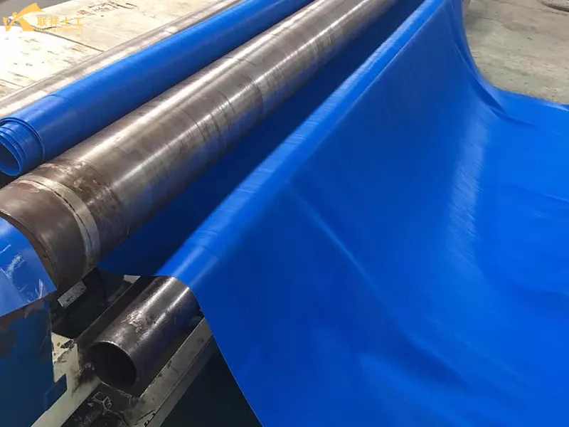 During the Production of Capillary Drainage Boards