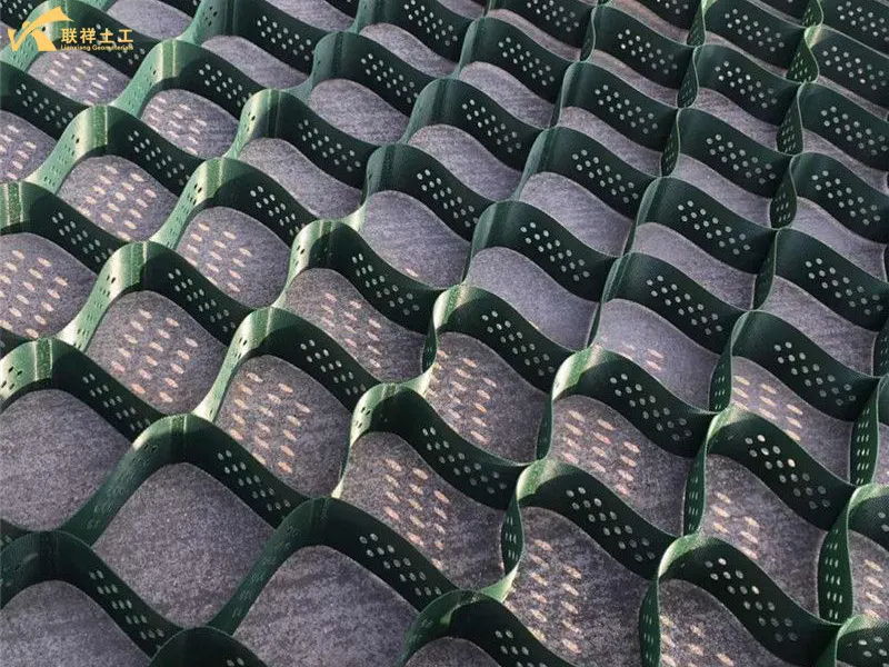 Green Geocell Sample Display