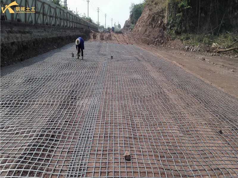 Construction of Steel-Plastic Geogrid Slope Protection Project Construction of Steel-Plastic Geogrid Slope Protection Project