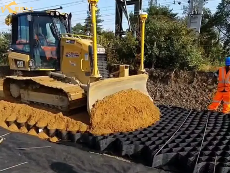 Geocell Subgrade Construction Geocell Subgrade Construction